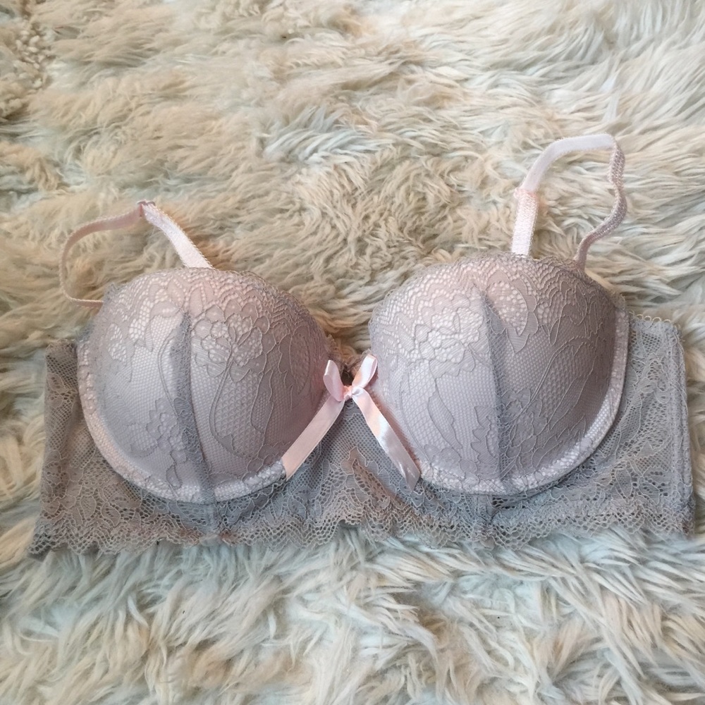 Lacey Gray Push Up Bra